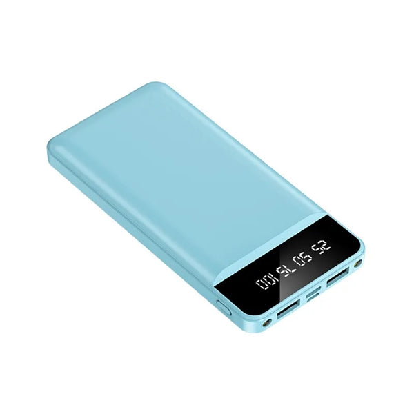 10000mAh Power Bank with LED Light