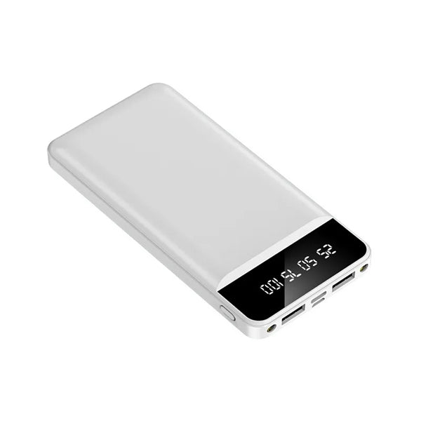 10000mAh Power Bank with LED Light