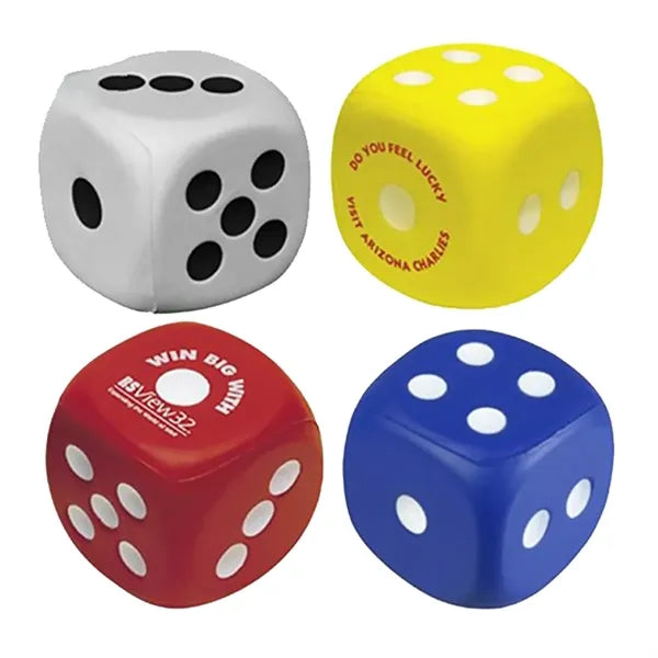 Foam Dices Stress Ball
