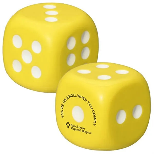 Foam Dices Stress Ball