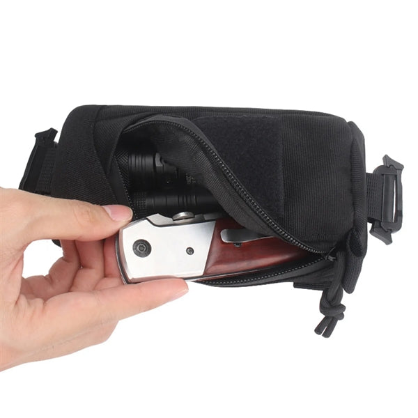Backpack Shoulder Strap Accessory Pouch