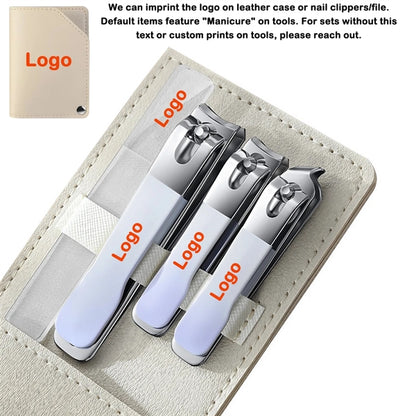 4 Pcs Manicure Set Stainless Steel Nail Clippers