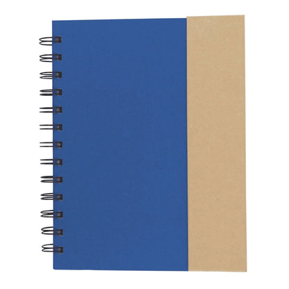 Eco-Recycled Magnetic Journal with Sticky Notes and Flags