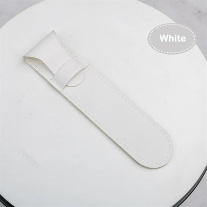 PU Leather Pen Case Holder Protective Sleeve Cover