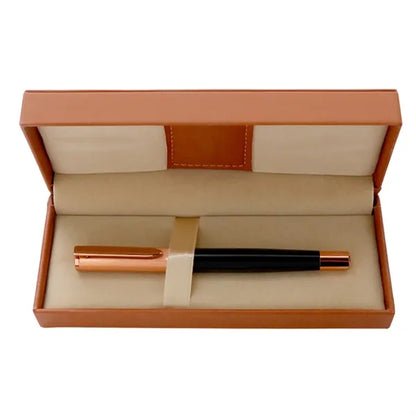 Executive Elegance Leather Pen Case