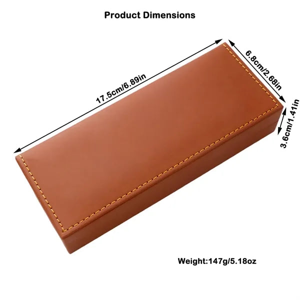 Executive Elegance Leather Pen Case