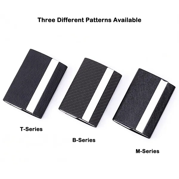 Executive Dual-Slot Business Card Holder