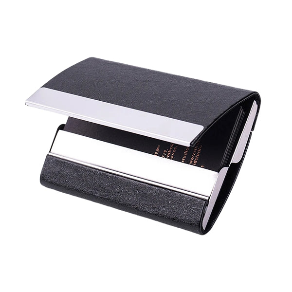 Executive Dual-Slot Business Card Holder