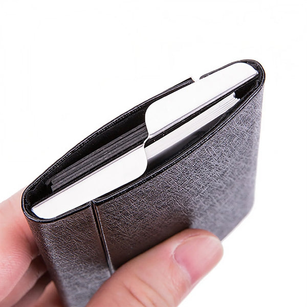 Executive Dual-Slot Business Card Holder