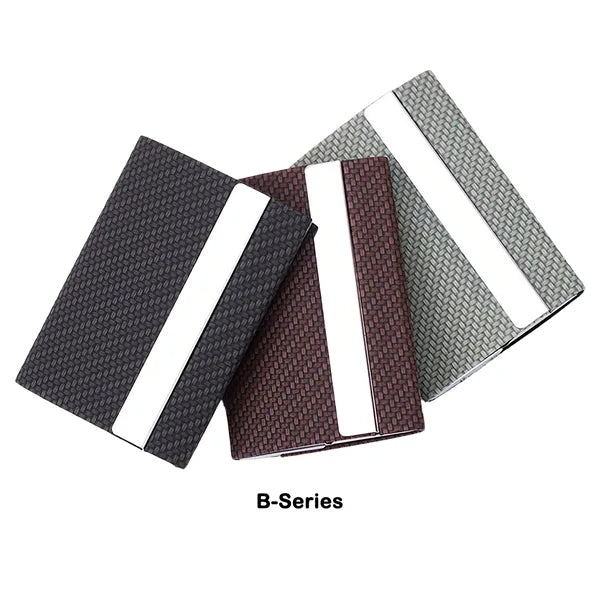 Executive Dual-Slot Business Card Holder