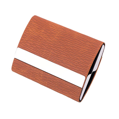 Executive Dual-Slot Business Card Holder