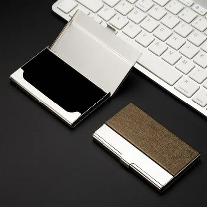 Stainless Steel Premium Business Card Holder