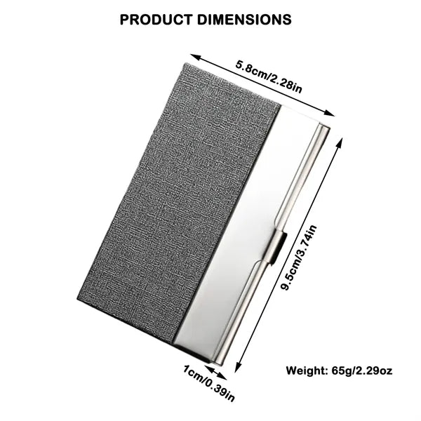 Stainless Steel Premium Business Card Holder