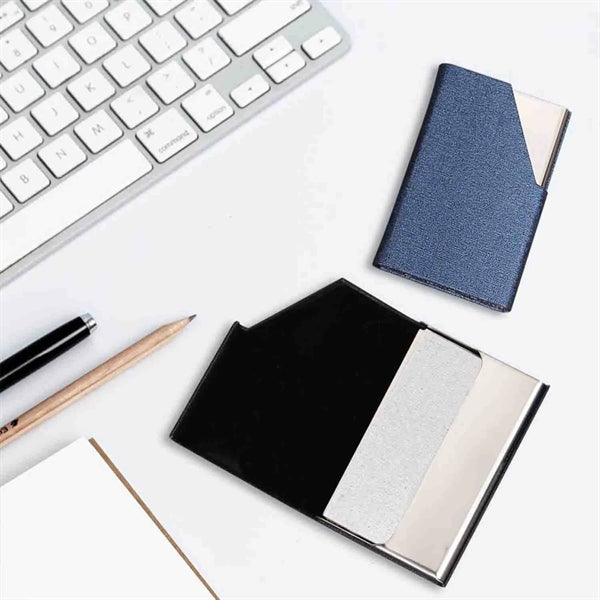 Business Card Holder with Magnetic Closure