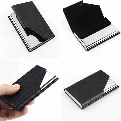 Business Card Holder with Magnetic Closure
