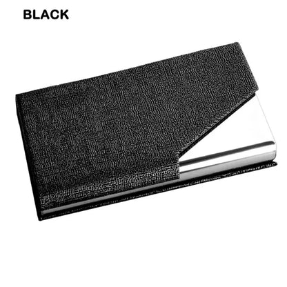 Business Card Holder with Magnetic Closure