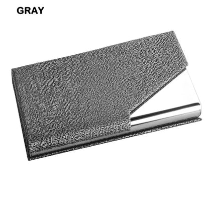 Business Card Holder with Magnetic Closure