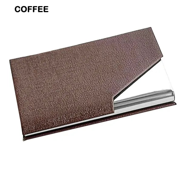 Business Card Holder with Magnetic Closure