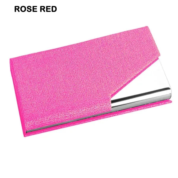 Business Card Holder with Magnetic Closure