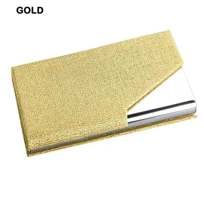 Business Card Holder with Magnetic Closure