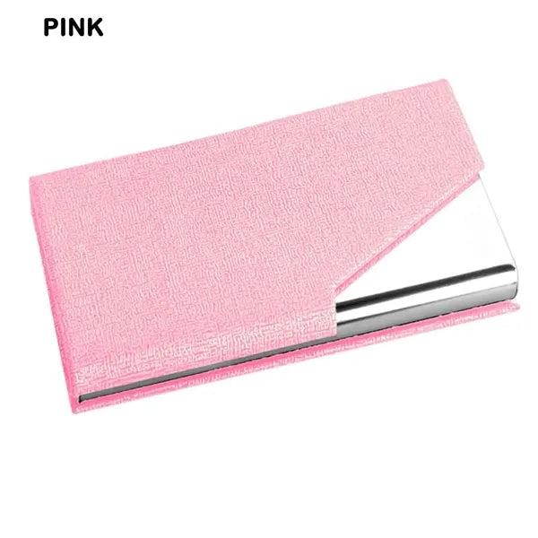 Business Card Holder with Magnetic Closure