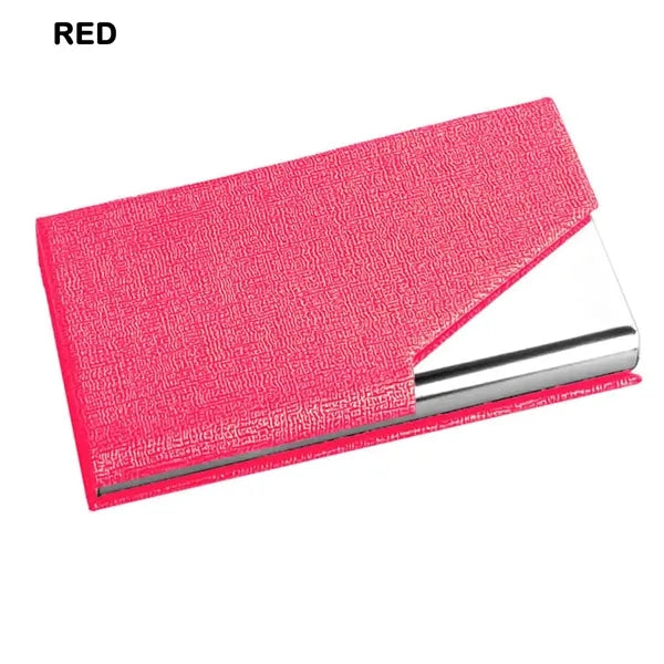 Business Card Holder with Magnetic Closure