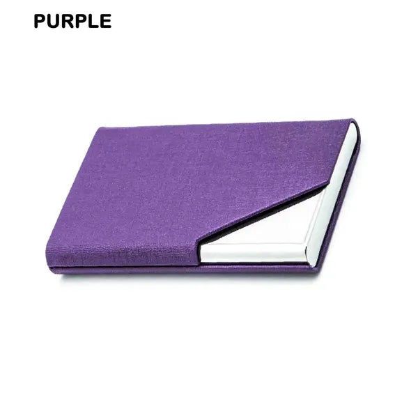 Business Card Holder with Magnetic Closure