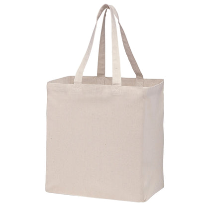Recycled Cotton Canvas Grocery Bag - Full Color
