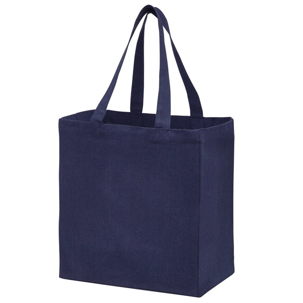 Recycled Cotton Canvas Grocery Bag - Full Color