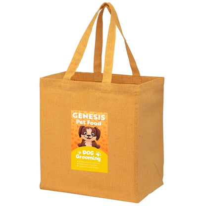 Recycled Cotton Canvas Grocery Bag - Full Color