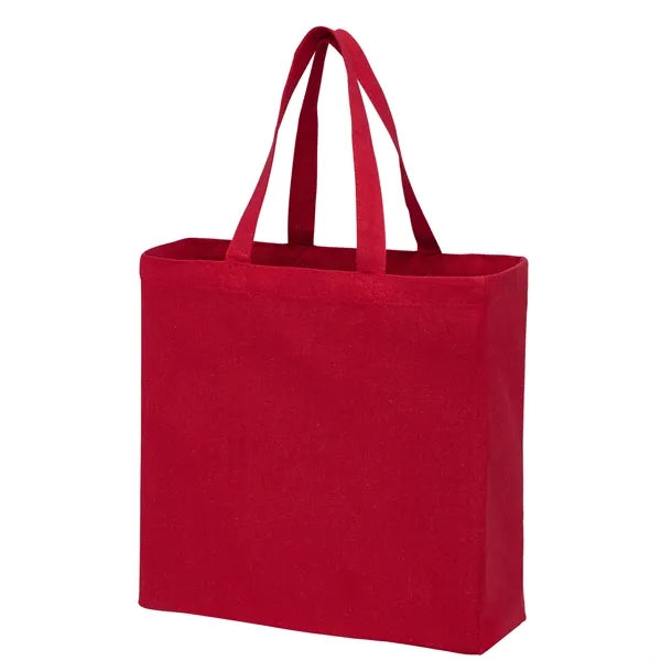 Recycled Cotton Canvas Tote Bag - Screen Print