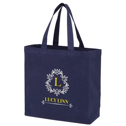 Recycled Cotton Canvas Tote Bag - Screen Print