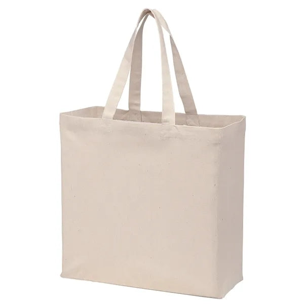 Recycled Cotton Canvas Tote Bag - Screen Print