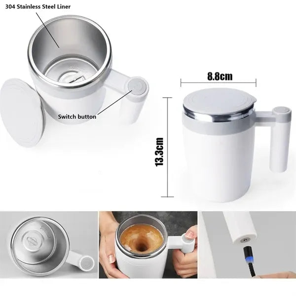 Magnetic Self Stirring Mug