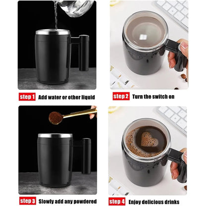 Magnetic Self Stirring Mug