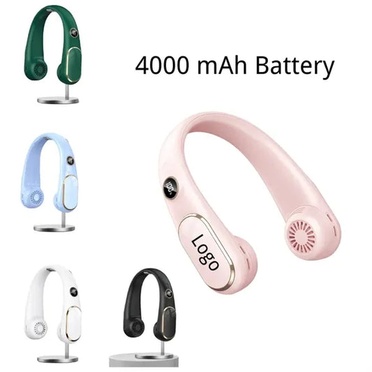 Neck Fan 4000 mAh Rechargeable Battery