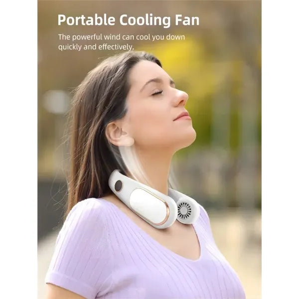 Neck Fan 4000 mAh Rechargeable Battery