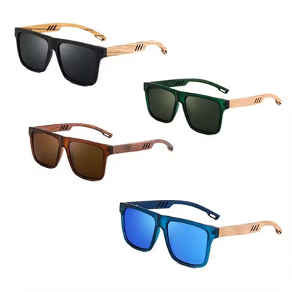Custom Polarized Bamboo Wooden Sunglasses