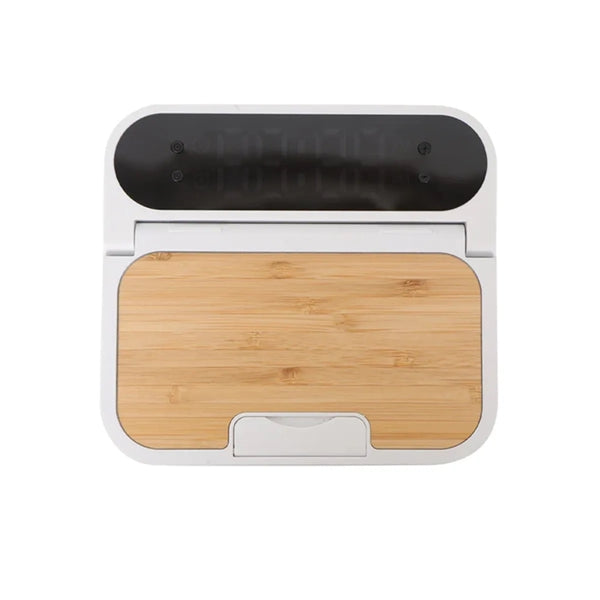 Snooze Clock With Alarm Wireless Charger