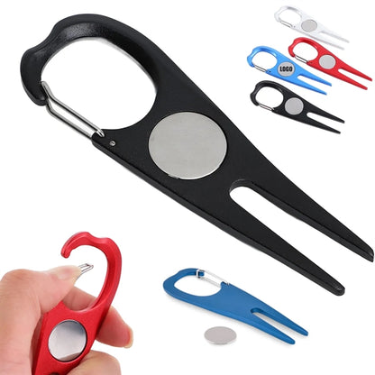 Aluminum Divot Repair Tool With Ball Marker