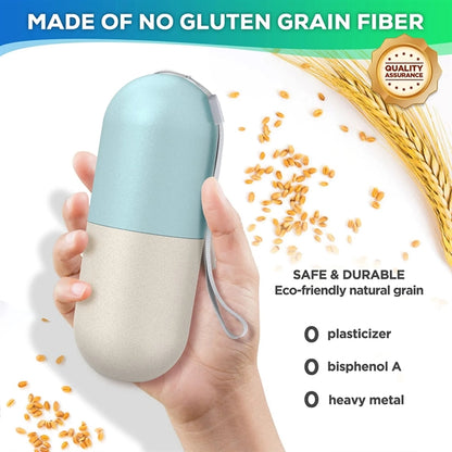 Grain Fiber Moisture Proof Weekly Pill Organizer