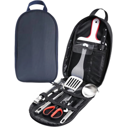 Backpacking Camping Cookware Kitchen Utensil Kit