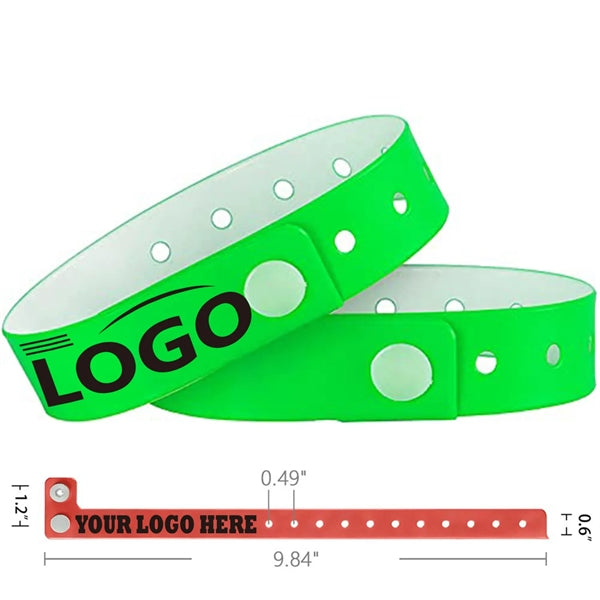 PVC Plastic Wristbands for Events