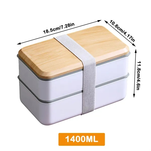 1400ml Stackable Bento Lunch Box