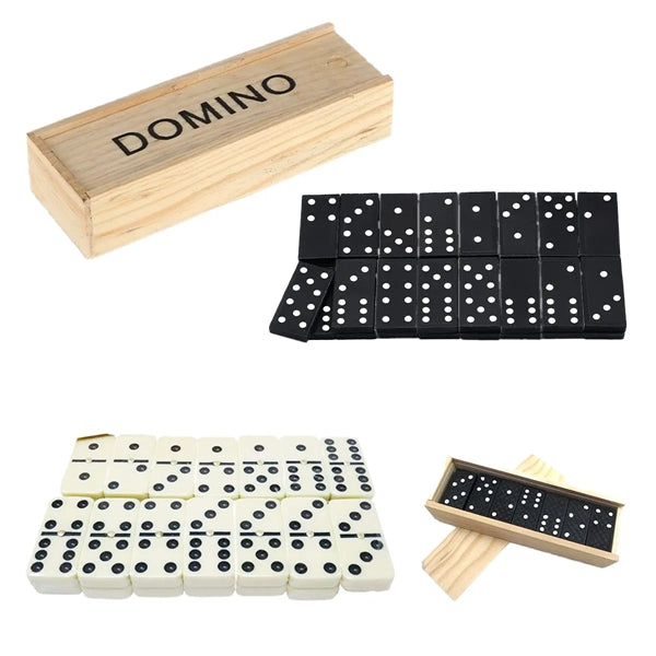 Wooden Dominoes Set