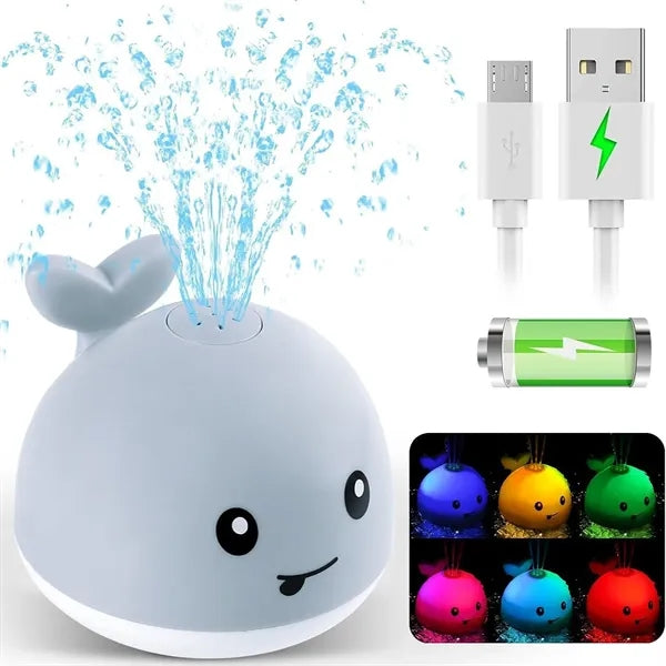 Light Up Whale Bath Toys