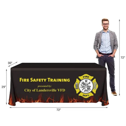 6' Recycled KP Throw Style Table Cover