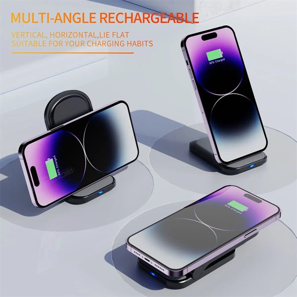 Folding Wireless Fast Charging Stand 15w