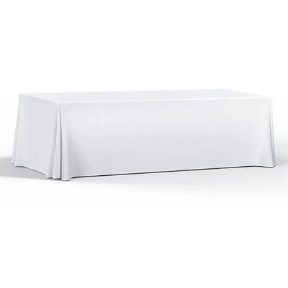 8' PREMIUM DRAPED STANDARD TABLE COVER (DYE SUBLIMATION)