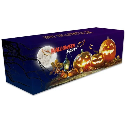 8' PREMIUM FITTED STANDARD TABLE COVER (DYE SUBLIMATION)